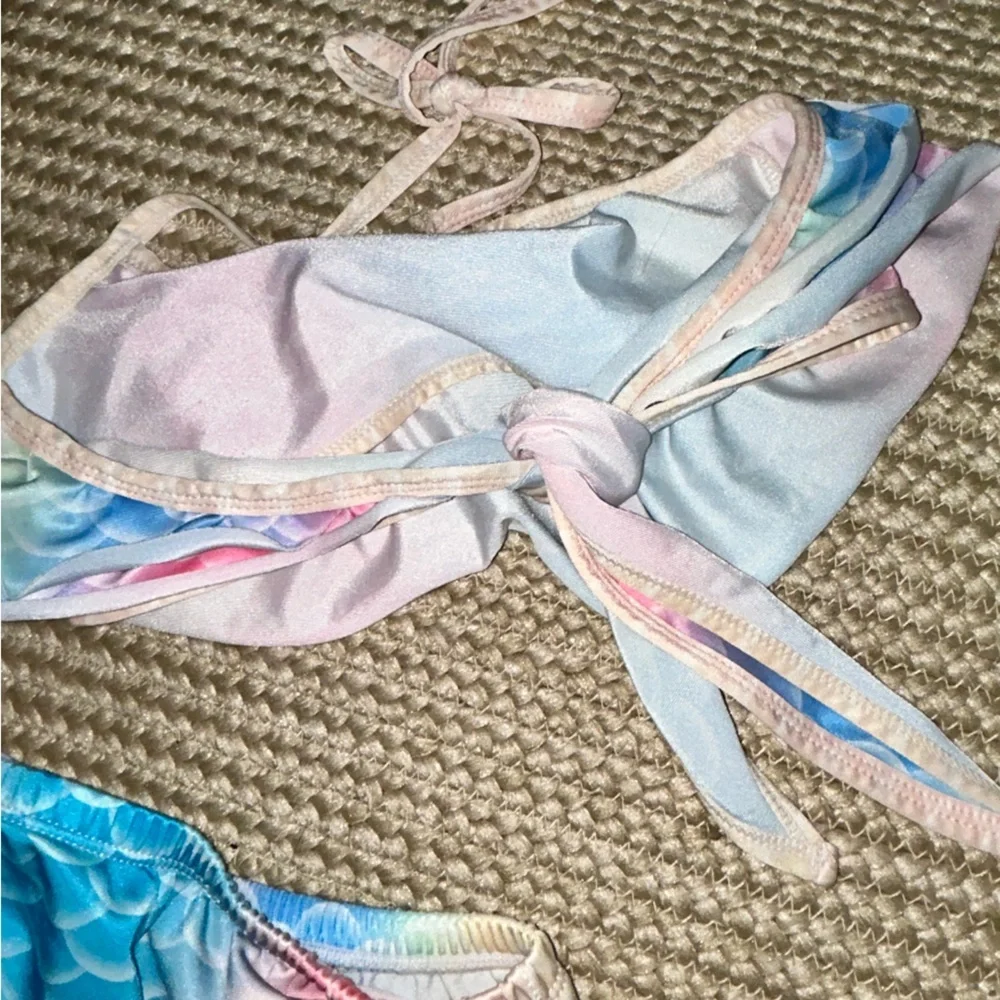 Kids Mermaid Swim Set - Pink and Blue